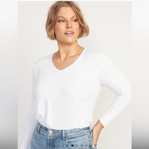 Old Navy Luxe V-neck long sleeve shirt